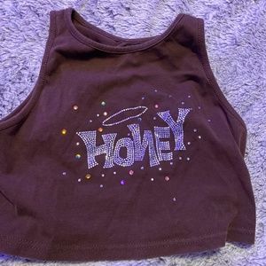 SHEIN GIRLS HONEY TOP SIZE SMALL